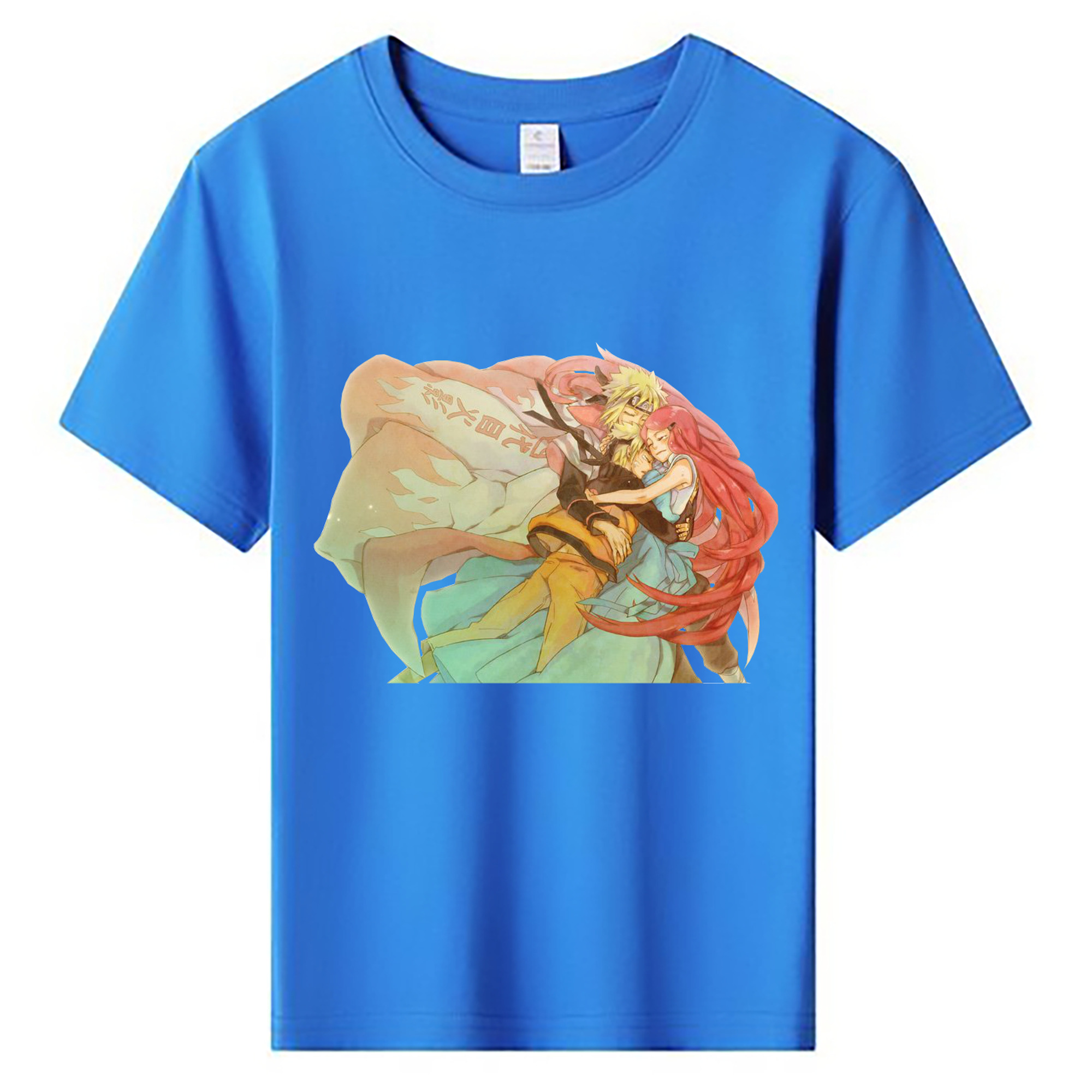 （画像用） NARUTO -ナルト- うずまき ナルト Uzumaki Naruto 綿100％キッズTシャツ（フロントプリント）